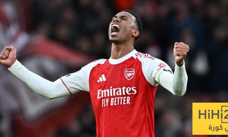غابرييل … صخرة دفاع أرسنال تواصل التألق