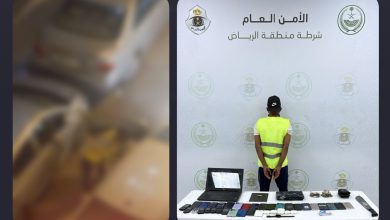القبض على وافد اعتدى على قائد مركبة في الرياض