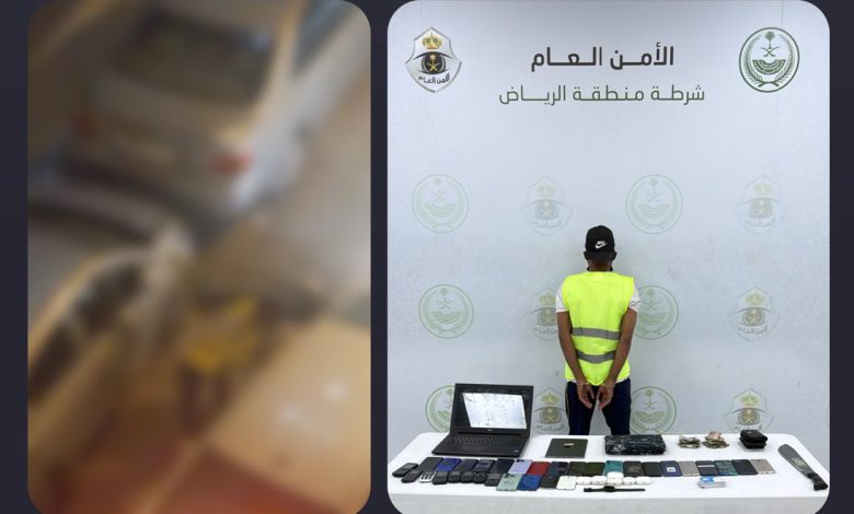 القبض على وافد اعتدى على قائد مركبة في الرياض