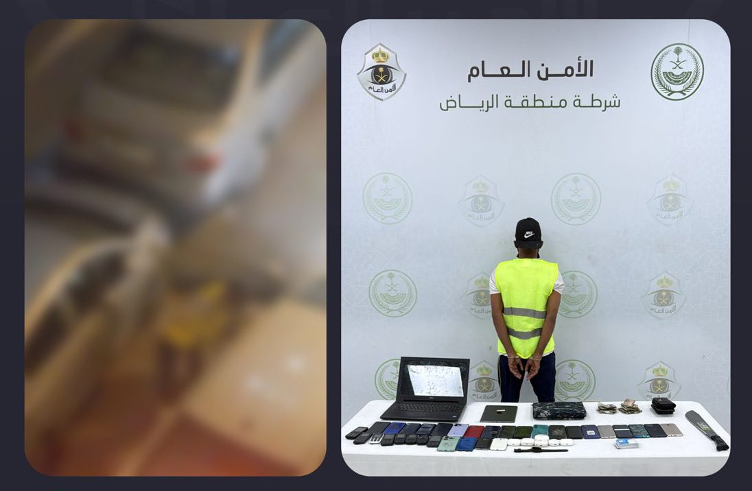 القبض على وافد اعتدى على قائد مركبة في الرياض