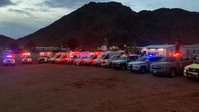 الهلال الأحمر السعودي بمنطقة تبوك