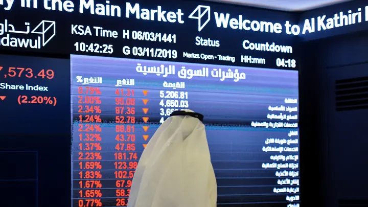 "تاسي" يتراجع دون 11.6 ألف نقطة في منتصف الأسبوع