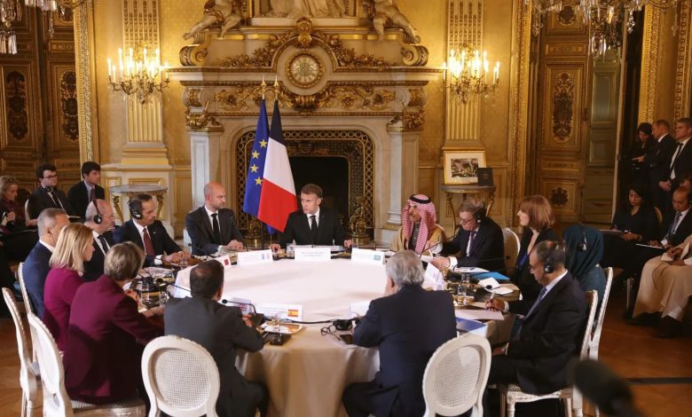 وزير الخارجية يشارك بالاجتماع الوزاري في باريس حول الخطة الأمريكية لغزة