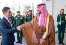 ولي العهد يستقبل نائب الرئيس الصيني