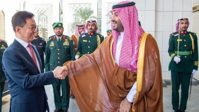 ولي العهد يستقبل نائب الرئيس الصيني