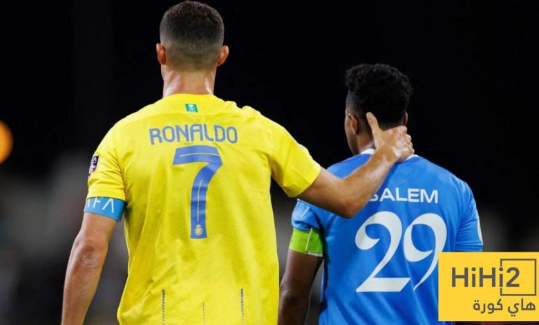 رونالدو يعادل سالم الدوسري - هاي كورة