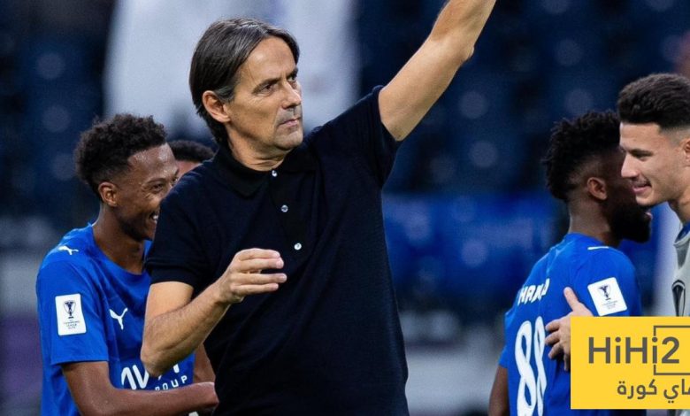 قرار من إنزاغي في الهلال