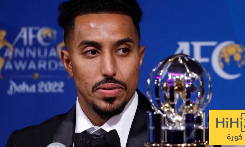 لا منافس لسالم الدوسري على جائزة أفضل لاعب في آسيا!