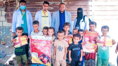 "بروم ميفع" تشهد إختتام الجولة الثانية من حملة التحصين ضد شلل الاطفال بنسبة بلغت 100٪