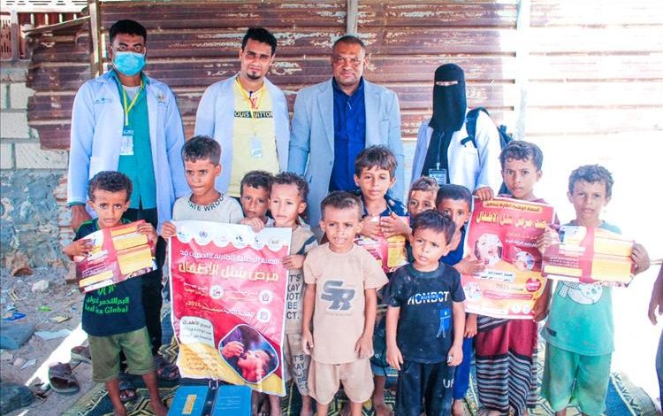 "بروم ميفع" تشهد إختتام الجولة الثانية من حملة التحصين ضد شلل الاطفال بنسبة بلغت 100٪