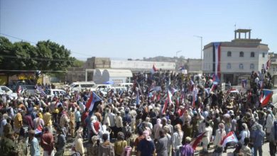 الآلاف من أنصار الحراك الجنوبي بالضالع يحيون الذكرى الـ٦٢ لثورة ١٤ اكتوبر