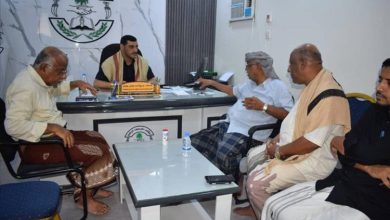 الأمين العام لمؤتمر حضرموت الجامع يعقد سلسلة لقاءات مع رؤساء الدوائر بالأمانة العامة لمناقشة تفعيل الأداء التنظيمي