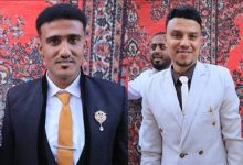 الاستاذان الإعلامي القدير احمد والتربوي كرامة أبناء محفوظ بن زيدان يحتفيان بزواج أولادهم