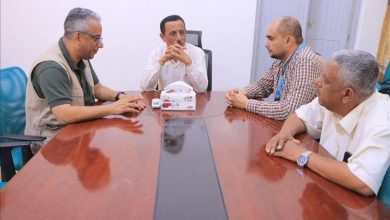 الدكتور العمودي يشيد بتدخلات ودعم منظمة اليونيسيف للقطاع الصحي بحضرموت الوادي والصحراء