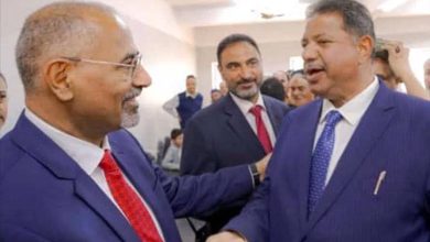 الرئيس عيدروس الزُبيدي يلتقي برجل الأعمال الكبير الشيخ محسن القشم