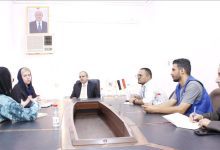 الوصابي يبحث مع منظمة الهجرة الدولية دعم احتياجات المعاهد المهنية في عدن ولحج وتعز