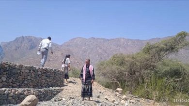 بحضور مدير عام لودر .. الاستلام الاخير لجابيونات الحماية لمنطقة الكريف