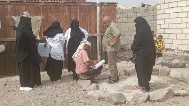 تدشين الجولة الثانية من الحملة الوطنية للتحصين ضد شلل الأطفال في المضاربة لليوم الثاني على التوالي