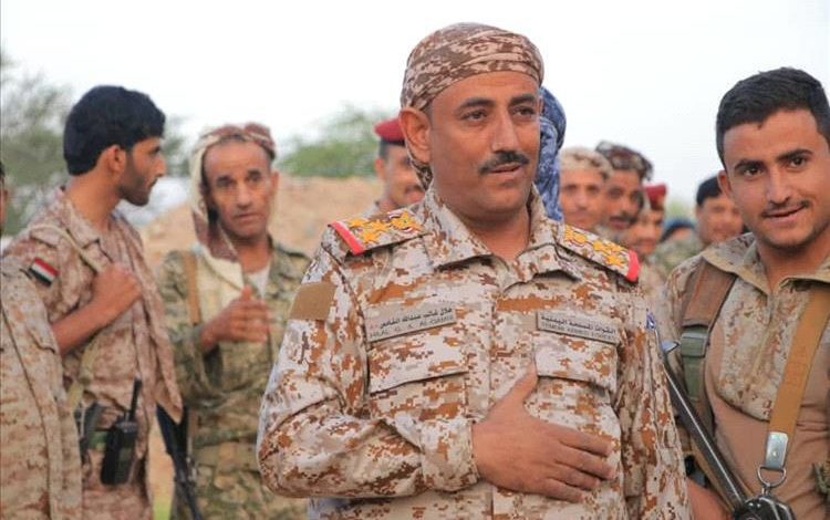 تعيين العميد القامص قائداً لمحور ذمار وقائداً للواء 203 مشاة