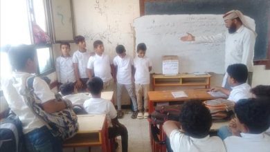 تواصل إنتخابات المجالس الطلابية لمدرسة الصمود للتعليم الأساسي للبنين بمديرية الملاح
