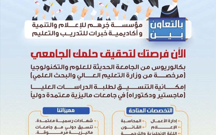 حقق طموحك الدراسي.. دراسة جامعية متميزة عن بُعد تفتح لك آفاق المستقبل