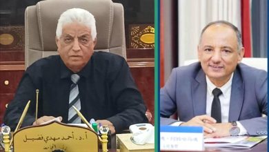 رئيس جامعة لحج يشيد بجهود المستشار الثقافي في الصين لتعزيز العلاقات الأكاديمية بين الجامعات اليمنية والصينية.