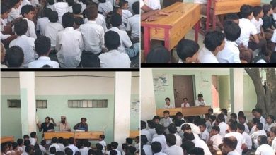 ضمن الانشطة اللاصفية .. مدرسة 22 يونيو" بنين" بالمحفد تقيم ندوة أدبية وثقافية متنوعة