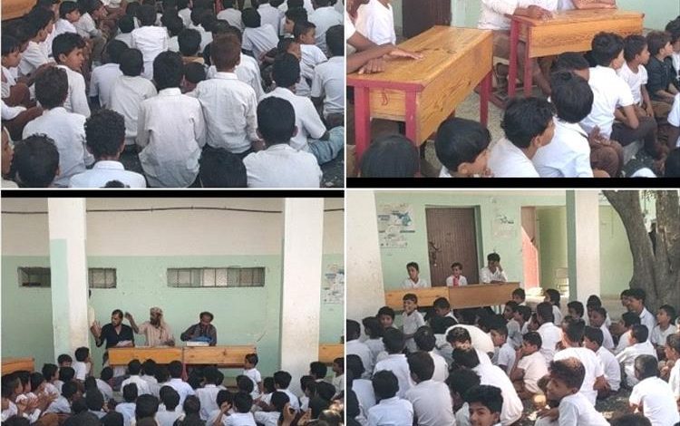 ضمن الانشطة اللاصفية .. مدرسة 22 يونيو" بنين" بالمحفد تقيم ندوة أدبية وثقافية متنوعة