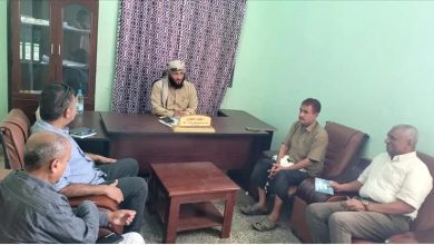 لحج..مدير عام طور الباحة يستقبل مدير مياه المحافظة ومدير منظمة "تراينجل"