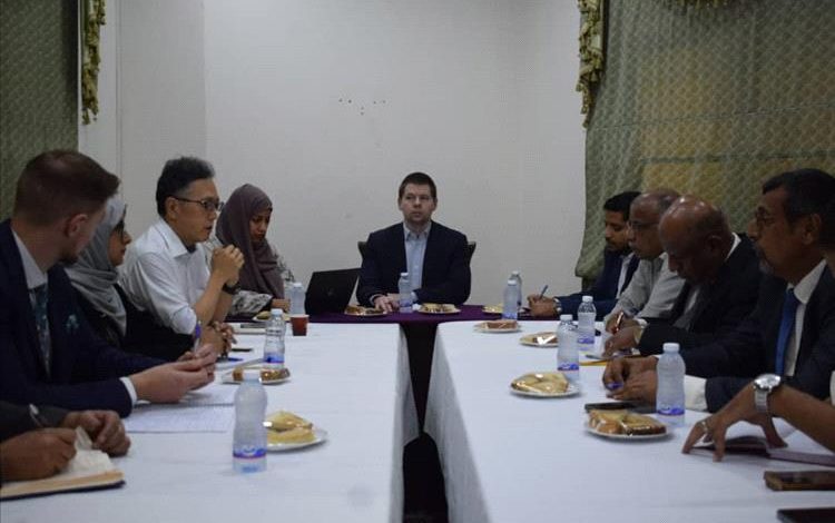 مؤتمر حضرموت الجامع يستعرض مع وفد المبعوث الأممي لليمن الأوضاع في حضرموت ورؤيته لعملية السلام
