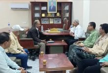 محافظ لحج يستقبل فريق التوجيه والرقابة الرئاسي لتعزيز التعاون التنموي