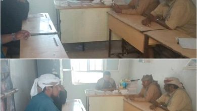 مدير تربية المحفد يتفقد مدرسة الشغيب ويلتقي بإدارتها ورئيس وأعضاء مجلس الآباء بالمدرسة