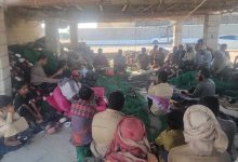 مدير عام هيئة المصائد السمكية بشبوة يلتقي صيادي الحاوي للحفاظ على التوازن الغذائي