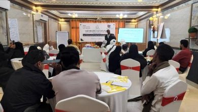 منتدى التنمية السياسية ومنظمة بيرجهوف الألمانية يقيمان ورشة تدريبية بسيئون حول دور الشراكة المجتمعية