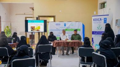 ‏المدير العام لمديرية غيل باوزير يختتم الدورة التدريبية للعاملات في مجال سيادة القانون