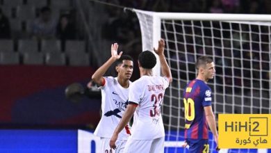 إحصائيات ساعة بين برشلونة و باريس سان جيرمان