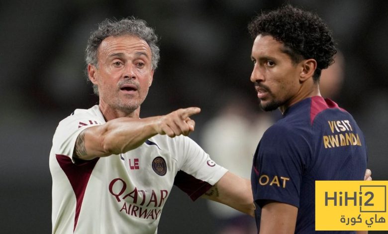 تصريح قوي من إنريكي عن ماركينيوس