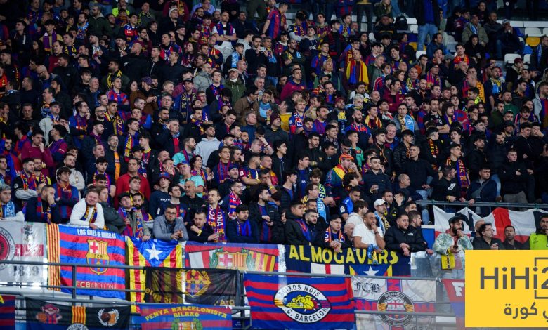 غضب مشجعة برشلونة بسبب ضعف التشجيع في المونتجويك أمام باريس