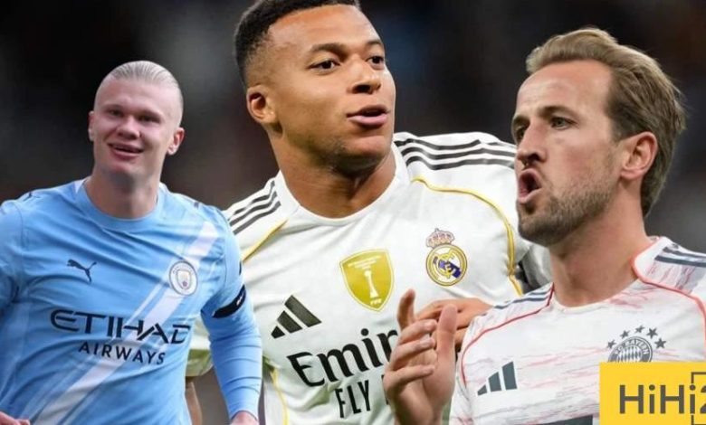 الأكثر تهديفا هذا الموسم في أوروبا بين مبابي وهالاند وكين