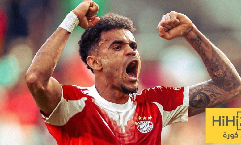 لويس دياز يعادل رقم موسيالا التاريخي مع بايرن ميونخ