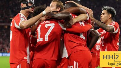 مباريات بايرن ميونيخ خلال شهر نوفمبر