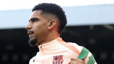 أراوخو يثير قلق جماهير برشلونة بهذه الصورة