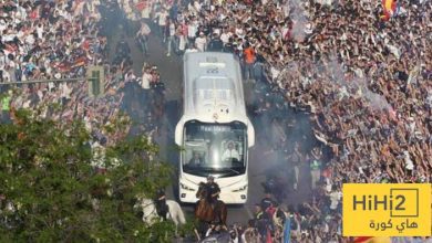 استقبال كبير ينتظر حافلة ريال مدريد قبل الكلاسيكو