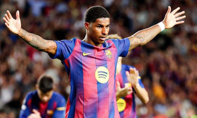 راشفورد يستعد لأول كلاسيكو مع برشلونة بهذه الأرقام!