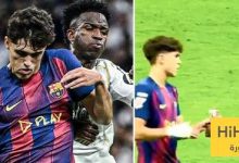 صورة: الروح الرياضية كانت حاضرة في كلاسيكو الريال وبرشلونة