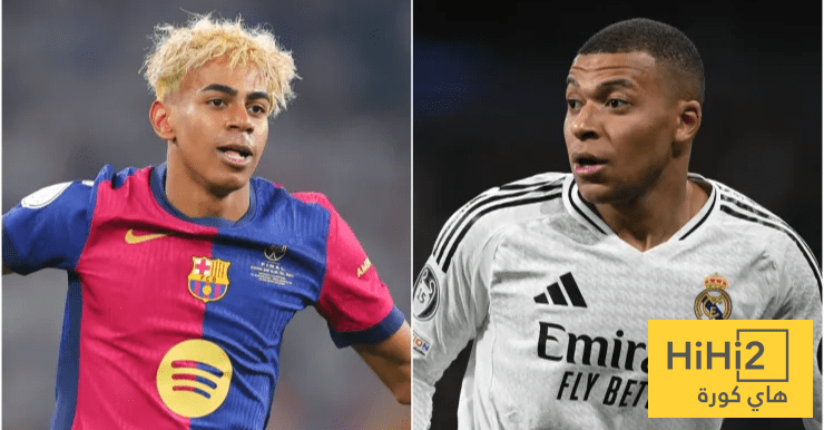 لامين يامال 23 ــ 12 كيليان مبابي