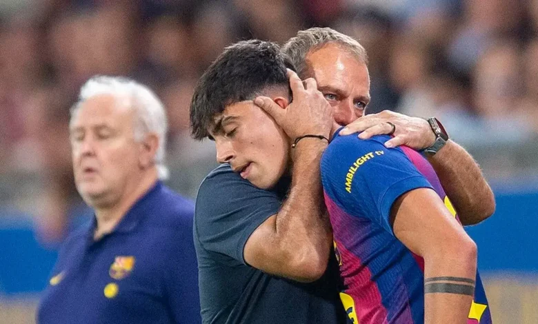 مارك بيرنال باق في برشلونة بأوامر فليك