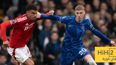 تشكيلة تشيلسي المتوقعة ضد نويتنغهام فورست في الدوري الإنجليزي