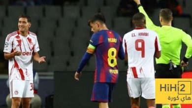 التحكيم ظلم أولمبياكوس ضد برشلونة ..!