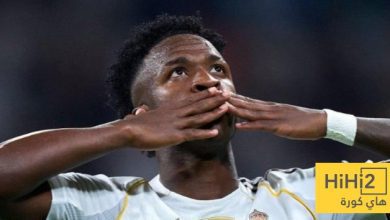 بالأرقام.. فينيسيوس يقود التحركات الهجومية لريال مدريد أمام فياريال